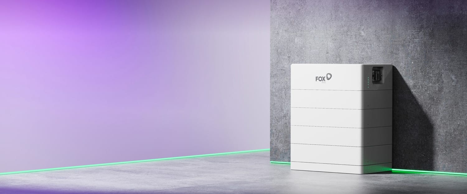 Fox ESS stacked home battery